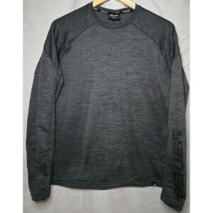 Bauer Hockey First Line Heathered Long Sleeve SweatShirt, Sz Small, Gray
